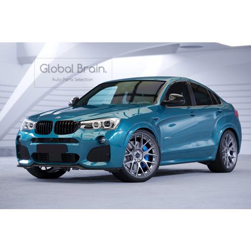 乐天商城 - BMW X4 F26 Mスポーツ フロント リップ スポイラー / フロント スプリッタ― バンパー アンダー ディフューザー スカート 558