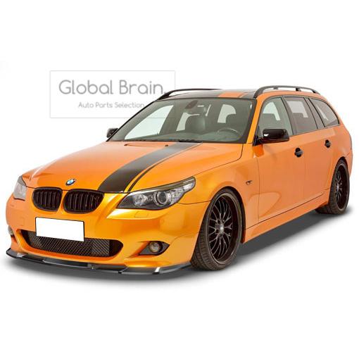 乐天商城 - 2003-2010 BMW 5シリーズ E60 E61 Mスポーツ フロント リップ スポイラー / フロント スプリッタ― バンパー アンダー ディフューザー スカート 455