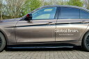 BMW 3シリーズ F30 F31 ラグジュアリー サイド スカート ディフューザー+ ウィングレット/ スプリッター ディフューザー エアロ パーツ ingo...