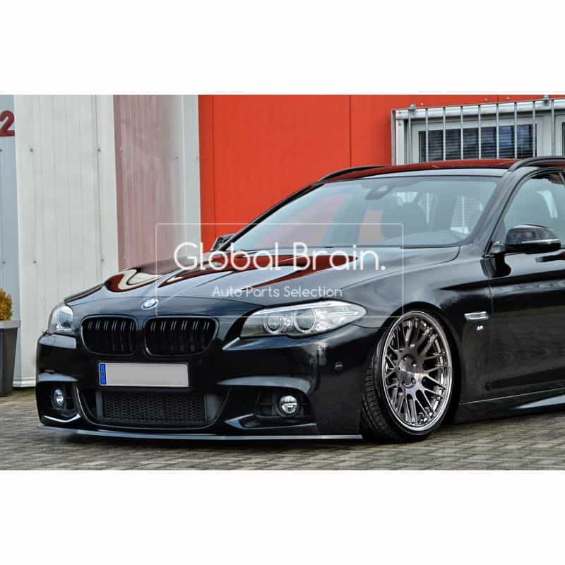 前擾流板 - 2011- BMW 5シリーズ F10 F11 Mスポーツ - フロント リップスポイラー / スプリッター ディフューザー エアロ パーツ ingo noak