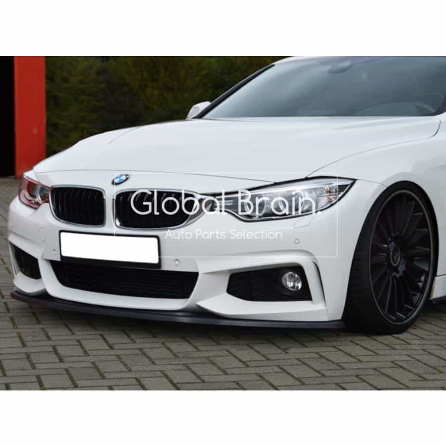 2012- BMW 4シリーズ F32 F33 F36 Mスポーツ - フロント リップスポイラー / スプリッター ディフュー..