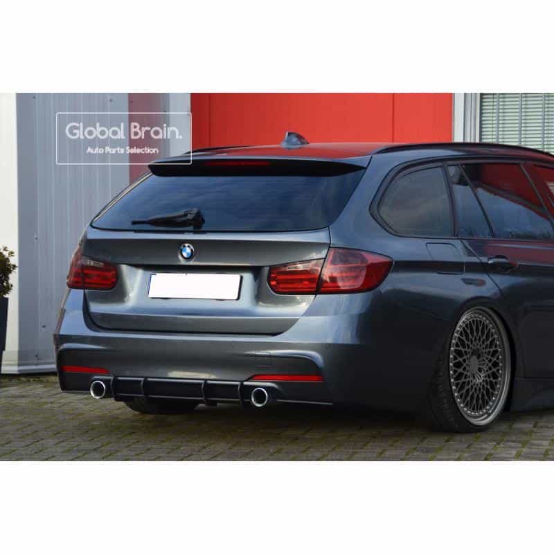 樂天商城 - 2011- BMW 3シリーズ F31 ツーリング - リア センター ディフューザー フィン / スプリッター ディフューザー エアロ パーツ ingo noak