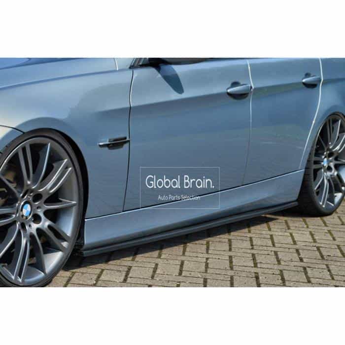 BMW 3シリーズ E90 セダン E91 ツーリング 前期 - サイド スカート ディフューザー + ウイングレット / スプリッター ディフューザー エアロ パーツ ingo noak