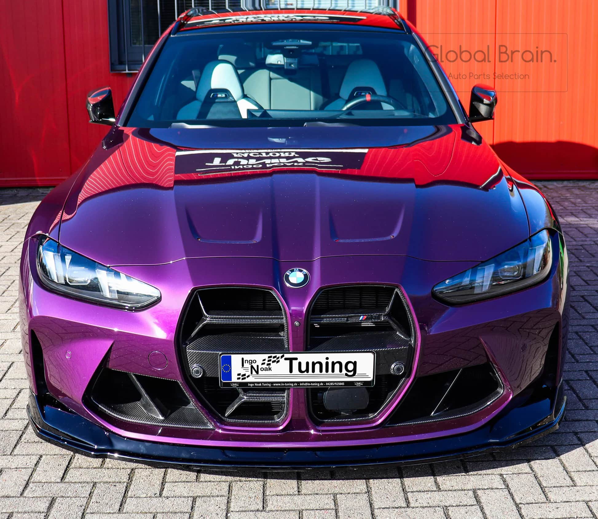 樂天商城 - BMW M3 G80 G81 フロント リップ スポイラー / フロント スプリッター エプロン ディフューザー フラップ ingo noak