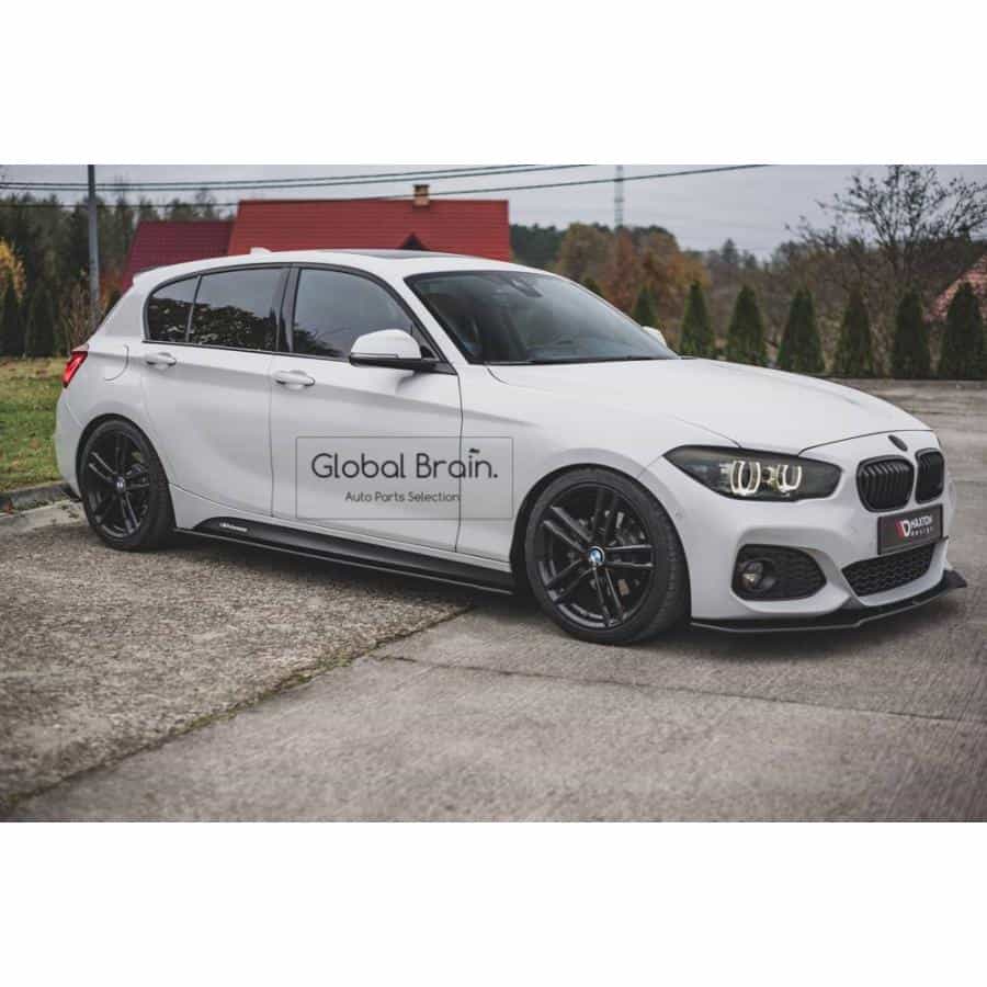 樂天商城 - BMW 1シリーズ F20 Mスポーツ 後期 M140i サイド スカート カバー スポイラーV2/ bmw スプリッター ディフューザー エアロ パーツ カスタム チューン