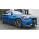 BMW 1シリーズ F20 Mスポーツ M135i サイド スカート カバー スポイラー/ bmw スプリッター ディフューザー エアロ パーツ カスタム チューン