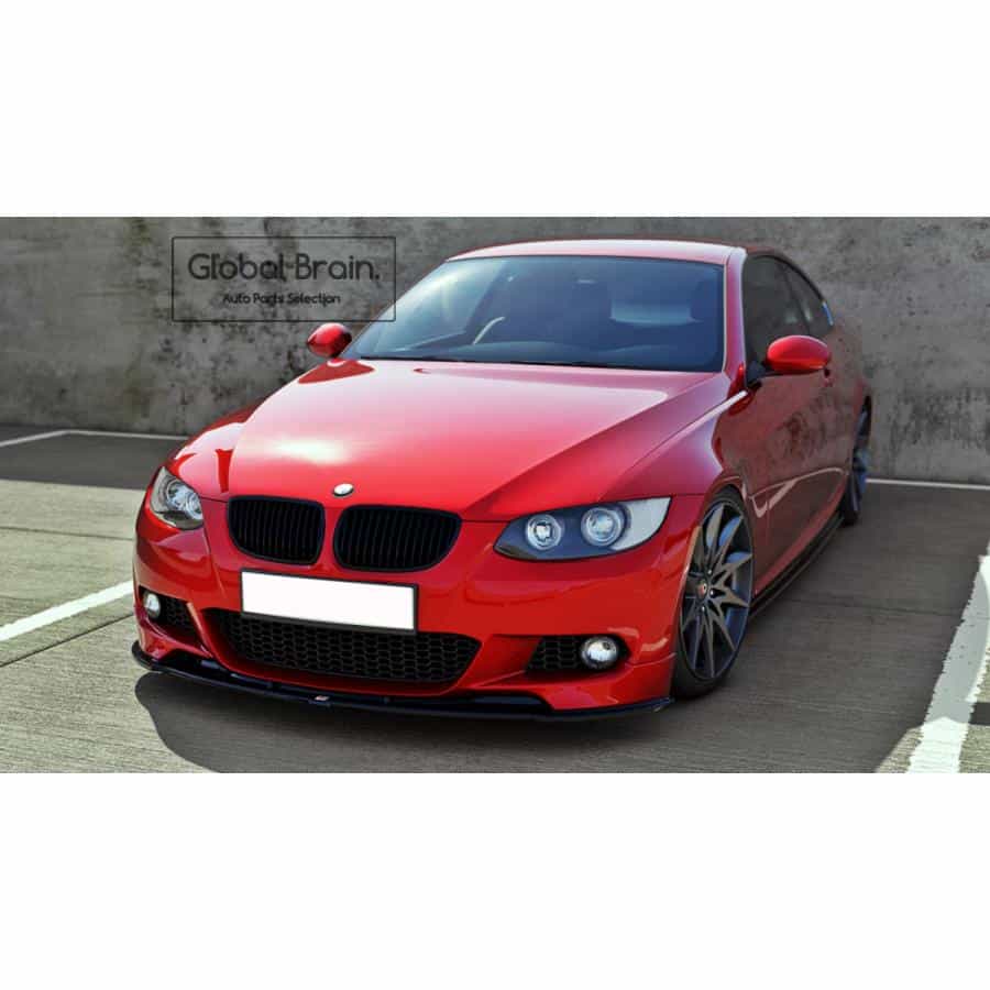 乐天商城 - BMW 3シリーズ E92 E93 Mスポーツ フロント リップ スポイラー/ bmw スプリッター ディフューザー エアロ パーツ カスタム チューン