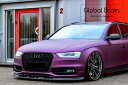 アウディ A4 B8.5 B8 後期 Sライン /S4 フロント リップ スポイラー V2/ スプリッター ディフューザー エアロ パーツ ingo noak