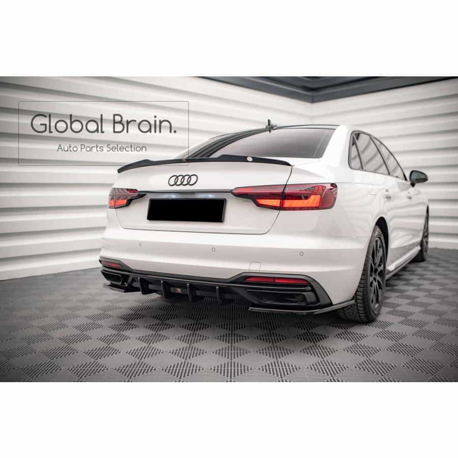 アウディ A4 B8 前期 各純正色付 リアトランクスポイラー 塗装 TS