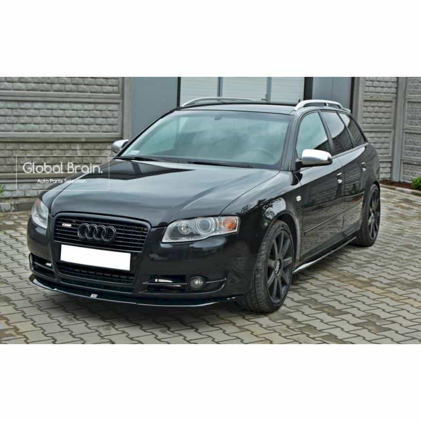 樂天商城 - 2004-2008 アウディ A4 B7 フロント リップ スポイラー エアロ スプリッター / audi スプリッター ディフューザー エアロ パーツ カスタム チューン