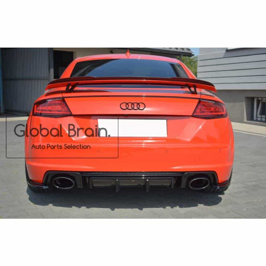 乐天商城 - アウディ TT RS 8S リア センタ ー ディフューザー/ audi スプリッター ディフューザー エアロ パーツ カスタム チューン