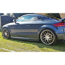 アウディ TTS 8J サイド スカート カバー スポイラー/ audi スプリッター ディフューザー エアロ パーツ カスタム チューン
