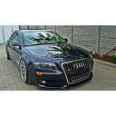 2006-2010 アウディ S8 D3 4E フロント リップ スポイラー/ audi スプリッター ディフューザー エアロ パーツ カスタム チューン