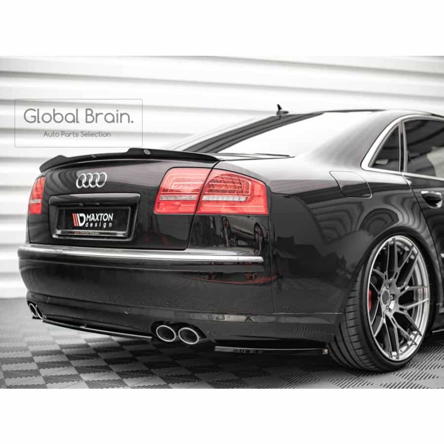 樂天商城 - 2006-2010 アウディ S8 D3 4E リア サイド スプリッター/ audi スプリッター ディフューザー エアロ パーツ カスタム チューン