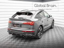 アウディ SQ5 スポーツバック リア ルーフ スポイラー/ Audi スプリッター ディフューザー エアロ パーツ カスタム チューン