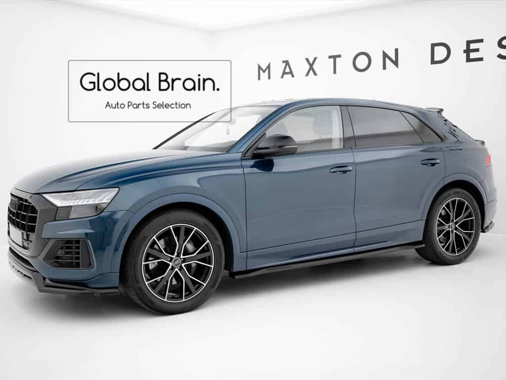 Description 【Maxton Design】 　2004年にポーランドで設立された、大手ボディキットメーカー 　欧州車、国産車など、豊富なパーツをラインナップしており 　ヨーロッパ安全規格(TUV)の認証製品なので安心してお取付いただけます。 　弊社は当ブランドの正規ディーラー販売店となっております。 ――――――――――――――――― 　純正ラインを生かしつつボリューム感もあり、 　よりレーシーに仕上がりますのでお車全体が一新されます。 　純正からグレードアップされたい方にお勧めです。 Specication Containts メーカー：Maxton Design アイテム：サイド スカート ディフューザー 素材：ABS カラー：グロスブラック ＊注意事項＊お使いのモニターの発色具合によって実際のものと色が異なる場合がございます。 サイド スカート ディフューザー 取付金具 取扱説明書（英語） Fits 適合車種： アウディ Q8 ラグジュアリー ご注文の際は、必ずお取り付けするお車が適合しているかご確認下さい。 （バンパー、トランクやスポイラーの形状など） 上記以外の車種、グレードへのお取付は自己責任でお取付下さい。 不適合による返品交換は一切お受けできません。 ご理解とご協力をよろしくお願いいたします。 適合などご不明点がございましたらお気軽にお問い合わせ下さい。 Notes 当商品は海外からの輸入商品の為、 輸送時や梱包時などに多少の擦れや小傷が出来る場合が御座います。 (傷に関する返品交換は一切お受けできません) 商品が当店に入荷した際、破損が無いか、 内容に誤りが無いかを検品させていただきます。 商品はお取り寄せになります。 現地メーカーの在庫状況や運送状況により多少遅れが出る場合も御座いますので、 その際はご了承御願い致します。 取り付ける前に必ず仮当てを行い、 フィッティングに問題ないことを確認してからお取り付けを行って下さい。 (車体や製品に個体差が御座いますので擦り合わせや調整が必要な場合があります) 取付された物、使用された物、加工された物、それに付随する取り付け費用に付きましては いかなるクレームにもご対応出来かねます。 Shipping Delivery 【 西濃運輸 】 【 佐川急便 [飛脚ラージサイズ宅配便] 】 ＊大型商品の場合は、 　西濃運輸または佐川急便での配送となります。 　　　 (フロントスポイラー、サイドスカートなど) ＊フロントスポイラー、サイドスカートなどの大型商品は 　沖縄県への発送はできません。 ＊商品は在庫品を除きまして、基本的に お取り寄せ になります。 ＊受注生産品やバックオーダー品は 約2～2.5ヶ月前後 頂いております。 ＊メーカー在庫がある場合はお届けに3週間～4週間程頂いております。 ＊現地メーカーの在庫状況や運送状況により多少遅れが出る場合も御座います 　その際はご了承御願い致します。