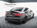アウデイ A4 B8 後期 B8.5 標準 リア ディフューザー スポイラー/ audi スプリッター ディフューザー エアロ パーツ カスタム チューン