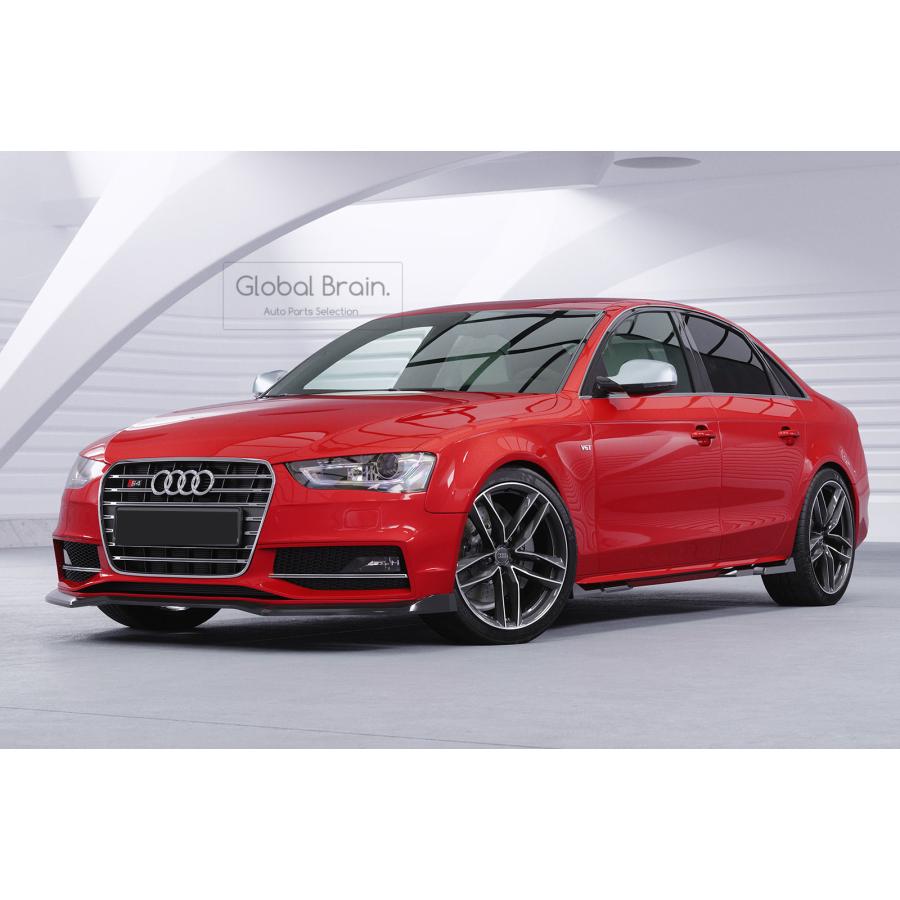 アウディ A4 Sライン/ S4 B8.5 後期　フロント リップ スポイラー / フロント スプリッタ― バンパー アンダー ディフューザー スカート 717