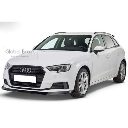 アウディ A3 8V 後期 スポーツバック スポーツ フロント リップ スポイラー / フロント スプリッタ― バンパー アンダー ディフューザー スカート 393