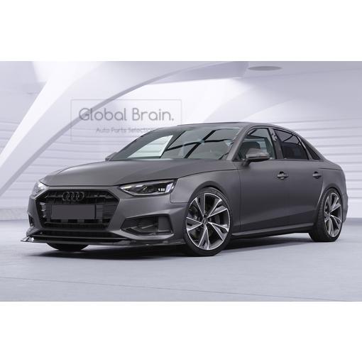 アウディ A4 B9 アドバンス フロント リップ スポイラー / フロント スプリッタ― バンパー アンダー ディフューザー スカート 530