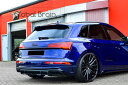 アウディ SQ5/Q5 Sライン 後期 リア センター ディフューザー フィン/ スプリッター ディフューザー エアロ パーツ ingo noak