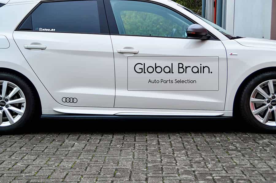 アウディ A1 GB Sライン スポーツバック サイド スカート ディフューザー/ スプリッター ディフューザー エアロ パーツ ingo noak