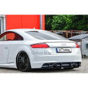アウディ TT 8S Sライン 前期 リア センター ディフューザー / スプリッター ディフューザー エアロ パーツ ingo noak