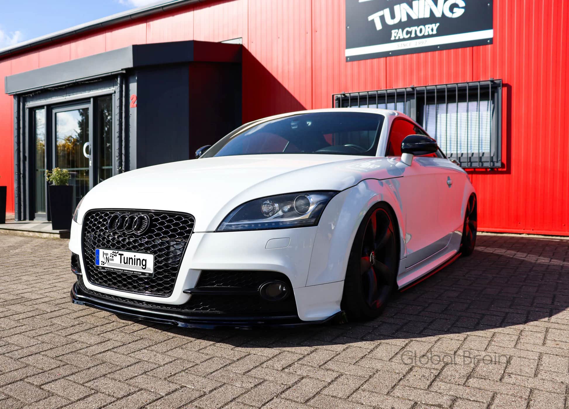樂天商城 - アウデイ TT 8J Sライン コンペテイション フロント リップ スポイラー/AUDI スプリッター ディフューザー エアロ パーツ ingo noak