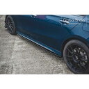 メルセデスベンツ Aクラス W177 A35 AMG サイド スカート カバー スポイラー/ benz スプリッター ディフューザー エアロ パーツ カスタム ...