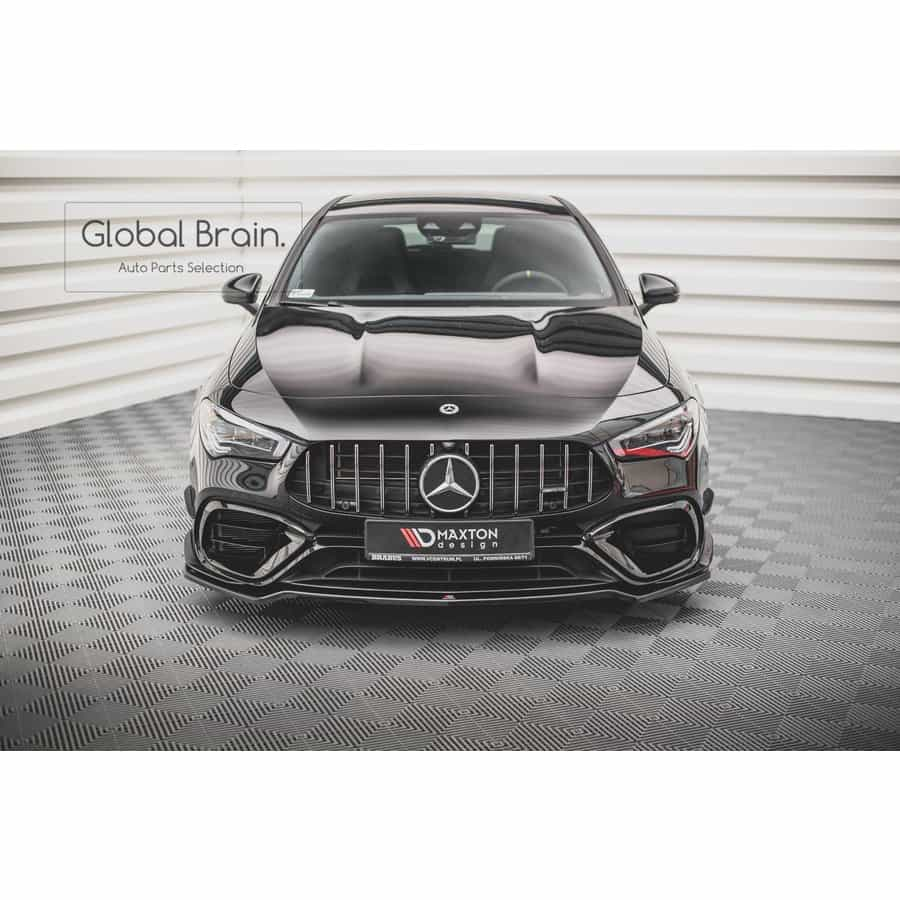 メルセデスベンツ CLA 45 C118 AMG フロント リップ スポイラー V1/ benz スプリッター ディフューザー エアロ パーツ カスタム チューン