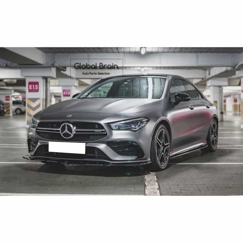 メルセデスベンツ CLA 35 C118 W118 AMG フロント リップ スポイラー V2/ benz スプリッター ディフューザー エアロ パーツ カスタム チューン