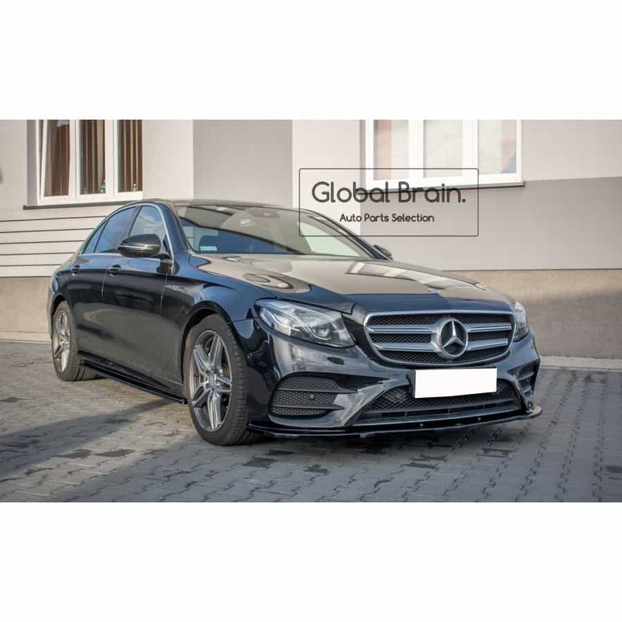 メルセデスベンツ Eクラス W213 E43 AMGライン フロント リップ スプリッター スポイラー/ benz スプリッター ディフューザー エアロ パーツ カスタム チューン