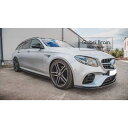 メルセデスベンツ Eクラス W213 E63 AMG サイド スカート カバー スポイラー/ benz スプリッター ディフューザー エアロ パーツ カスタム ...