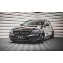 メルセデスベンツ Eクラス W213 フロント リップ スポイラー/ benz スプリッター ディフューザー エアロ パーツ カスタム チューン(2)