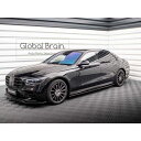 メルセデスベンツ Sクラス W223(ロング)AMGライン サイド スカート カバー スポイラー/ Benz スプリッター ディフューザー エアロ パーツ カス...