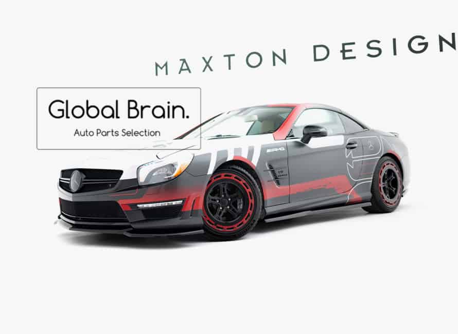 メルセデスベンツ SL63 AMG R231 フロント リップ スポイラー V2/ benz スプリッター ディフューザー エアロ パーツ カスタム チューン