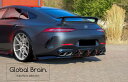 2022-2024 メルセデスAMG GT 4ドアクーペ 63 リア センター ディフューザー フィン/ スプリッター ディフューザー エアロ パーツ ingo...