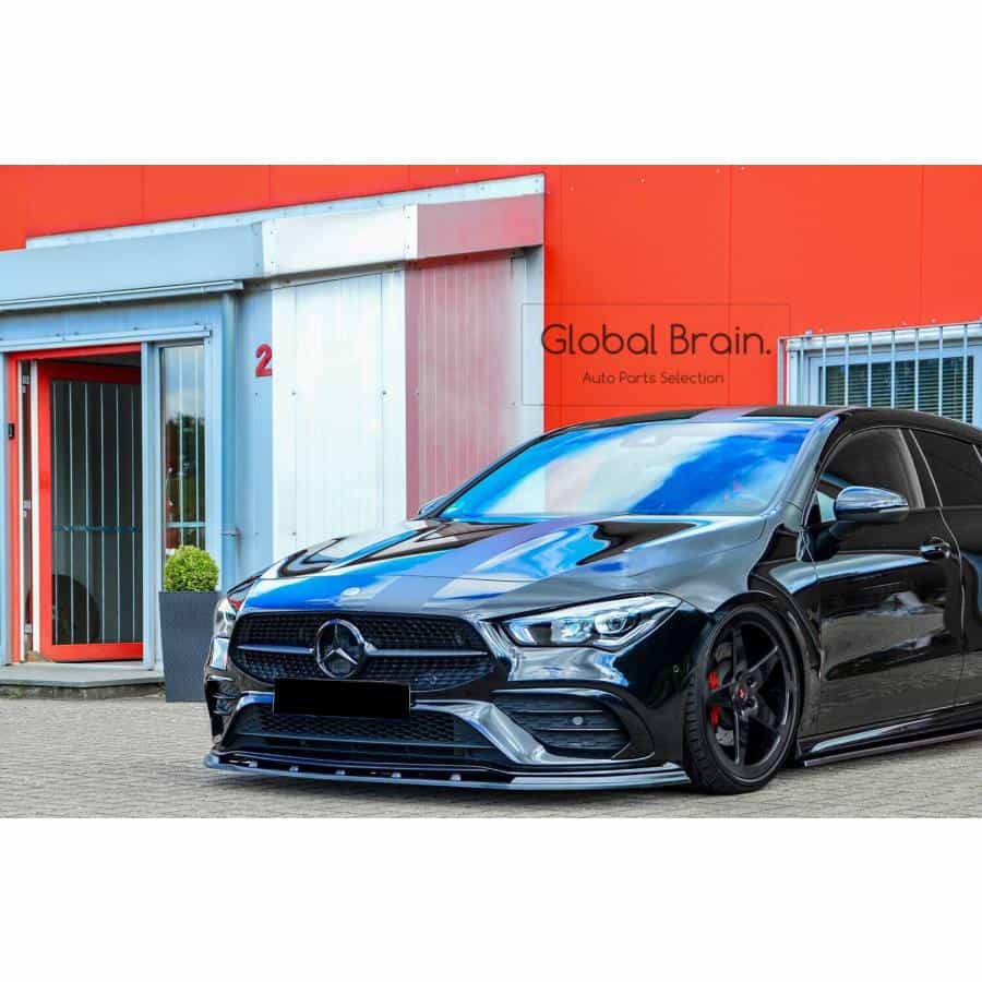 乐天商城 - メルセデスベンツ CLA C118 X118 AMGライン - フロント リップスポイラー / スプリッター ディフューザー エアロ パーツ ingo noak