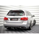 メルセデスベンツ Cクラス W205 前期 ワゴン リア ルーフ スポイラー/ benz スプリッター ディフューザー エアロ パーツ カスタム チューン