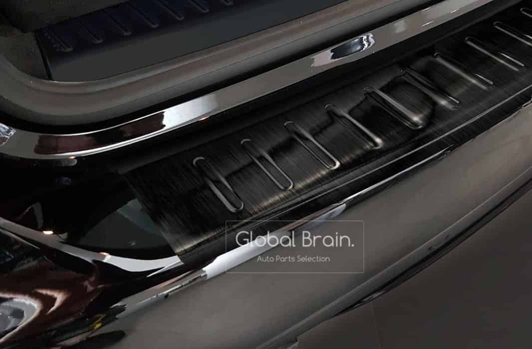 メルセデスベンツ S205 W205 ワゴン 後期 リア バンパー プロテクター ガード ブラック / benz エアロ パーツ