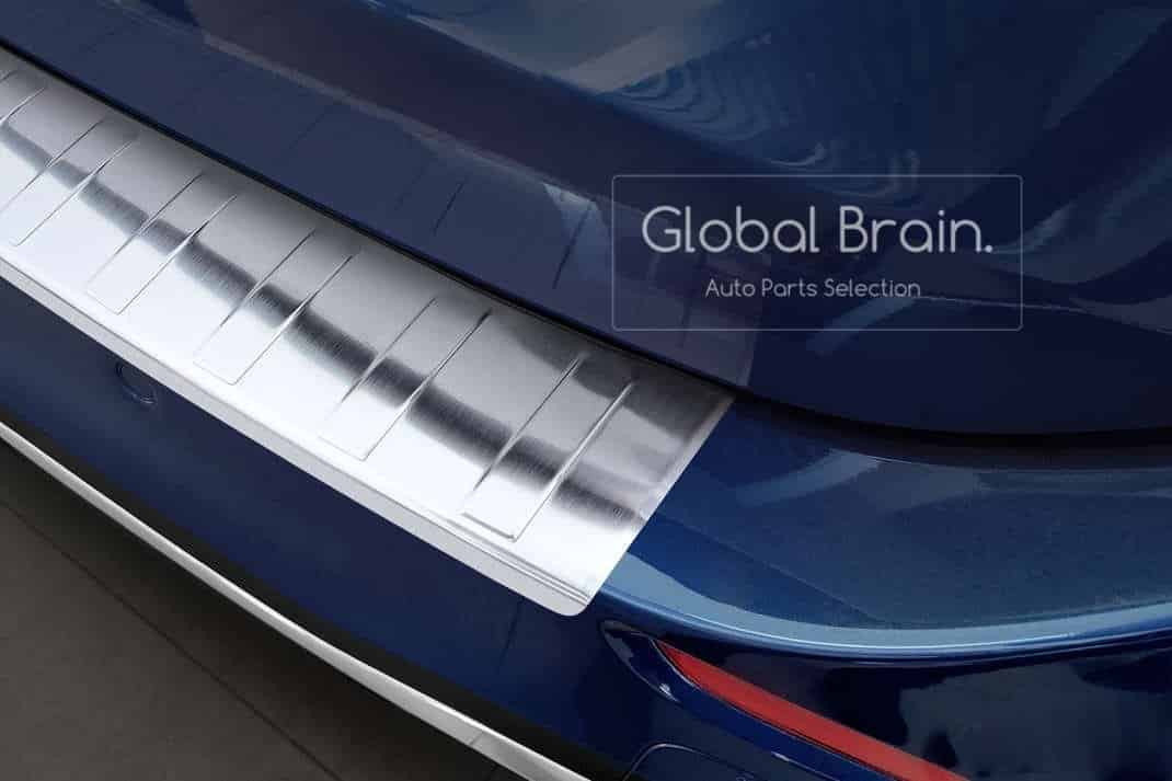 乐天商城 - メルセデスベンツ Cクラス W206 ワゴン S206 AMGライン リア バンパー プロテクター ガード シルバー / benz エアロ パーツ