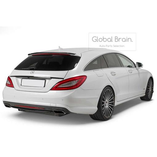 樂天商城 - メルセデスベンツ CLS W218 ワゴン X218 AMGパッケージ リア ルーフ スポイラー / リア ウイング トリム エクステンション ディフューザー 688