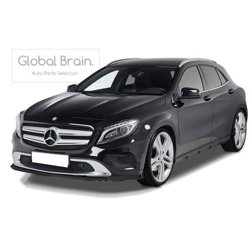 樂天商城 - メルセデスベンツ GLA 前期 X156 フロント リップ スポイラー / フロント スプリッタ― バンパー アンダー ディフューザー スカート 572