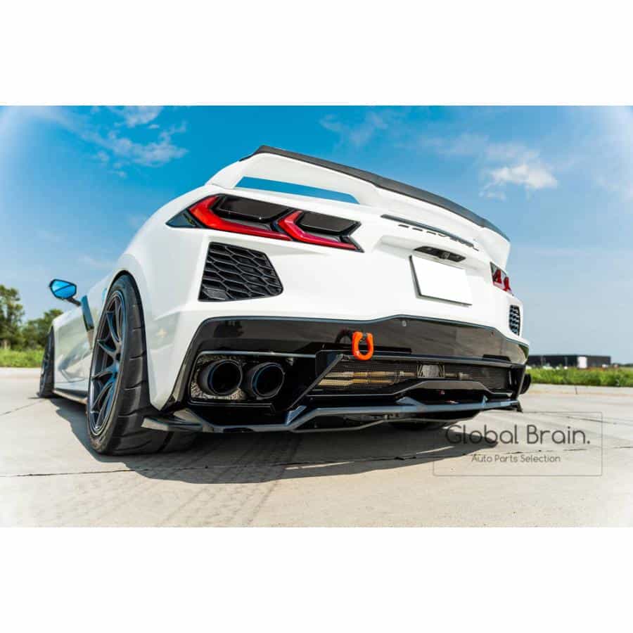 シボレー コルベット C8 リア ディフューザー/ Chevrolet スプリッター ディフューザー エアロ パーツ カスタム チューン