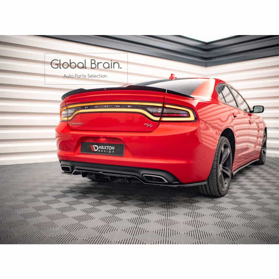2014- ダッジ チャージャー RT リア トランク スポイラー/ Dodge スプリッター ディフューザー エアロ パーツ カスタム チューン