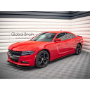 2014- ダッジ チャージャー RT サイド スカート カバー スポイラー/ Dodge スプリッター ディフューザー エアロ パーツ カスタム チューン