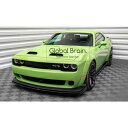 2019- ダッジ チャレンジャー SRT RT スキャットパック ワイドボディ フロント リップ スポイラー / Dodge スプリッター ディフューザー エアロ パーツ カスタム チューン