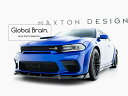 2019- ダッジ チャージャー SRT ワイドボディ フロント リップ スポイラー/ Dodge スプリッター ディフューザー エアロ パーツ カスタム チュ...