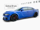 2019- ダッジ チャージャー SRT ワイドボディ サイド スカート カバー スポイラー/ Dodge スプリッター ディフューザー エアロ パーツ カスタ...