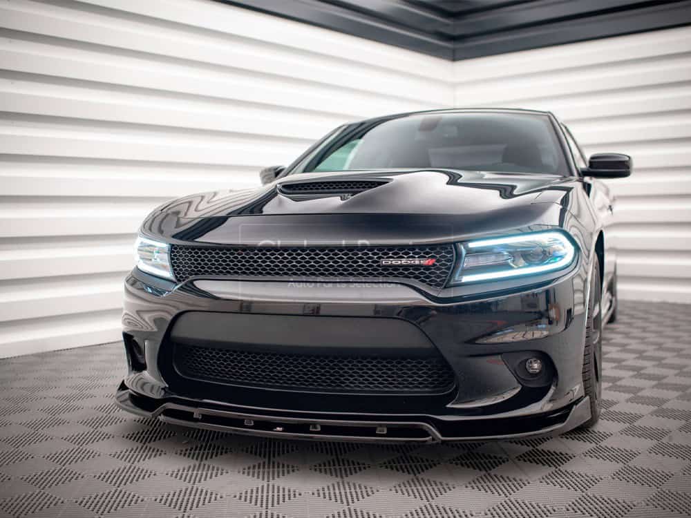 樂天商城 - ダッジ チャージャー SRT/RT フルボディキット フルエアロ /フロントV1 サイド リアスパッツ トランク スポイラー 4点
